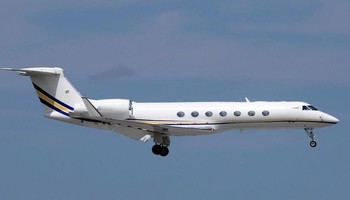 Gulfstream G550 In the sky
